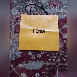 FENDI Store Paper Bag Medium Size